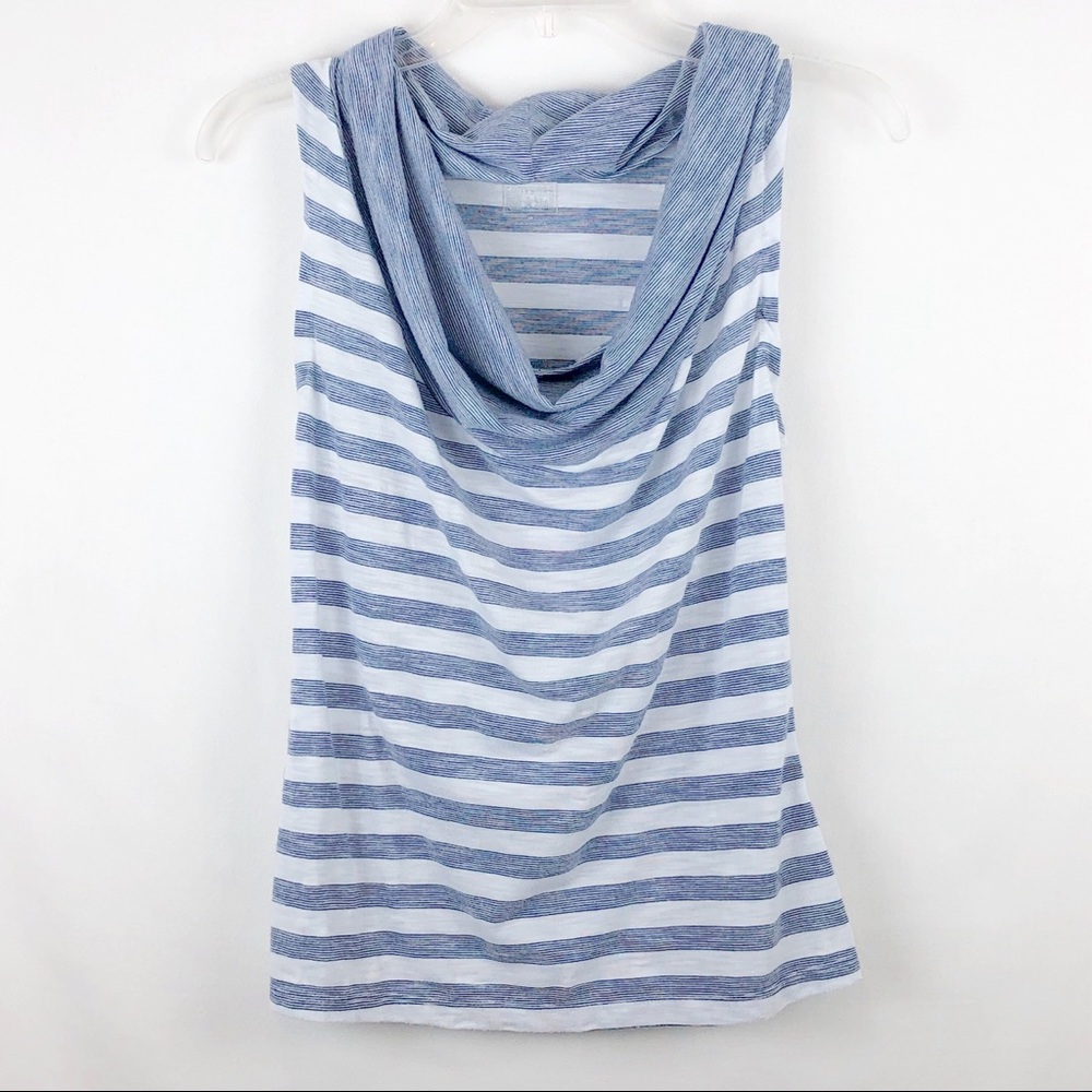 CONVERSE ONE STAR COWL NECK SLEEVELESS TOP.